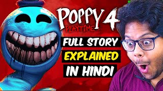 Poppy Playtime Chapter 4 FULL STORY Explained​ in HINDI 😱  AYUSH MORE [upl. by Rediah]