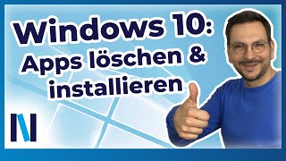 Windows 10 Apps löschen und installieren – wir zeigen Dir wie es geht [upl. by Anirehtak]