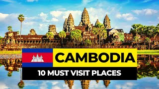 Top 10 Places to Visit in Cambodia 2024  Travel Guide [upl. by Obellia]