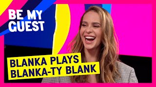 Blanka plays Blankaty Blank  Be My Guest  Poland 🇵🇱  Eurovision 2023 [upl. by Gebler704]