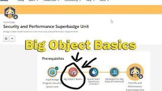 Big Object Basics Superbadge preparation [upl. by Leakcim]