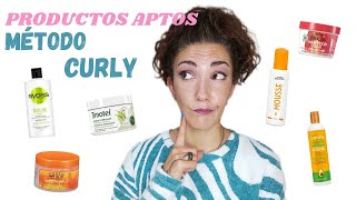 PRODUCTOS APTOS MÉTODO CURLY [upl. by Ertha]