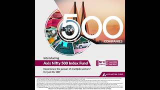 Diversify your portfolio across multiple sectors with Axis Nifty 500 Index Fund [upl. by Ahdar94]