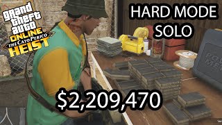 GTA Online Cayo Perico Heist Solo Stealth Hard Mode 2209470 [upl. by Pappano940]