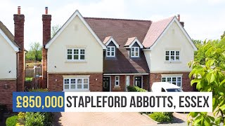 INSIDE a £850000 LUXURY Modern Home in Stapleford Abbotts Essex  4Bed House Tour  MUST WATCH [upl. by Rexferd]