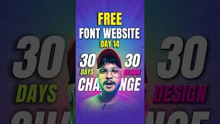 Day1430 Free Font Website 10000 fonts in this secret website fonts designer videoediting [upl. by Benoit108]