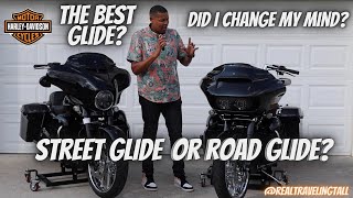 Is the HarleyDavidson Road Glide really better than a Street Glide My opinion has changed [upl. by Arny]