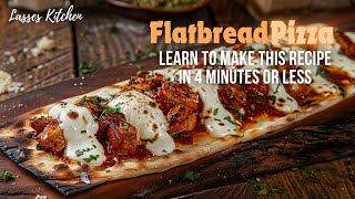 Are you ready to elevate your flatbread pizza game Well show you how in 4 minutes or less [upl. by Adnahsar]