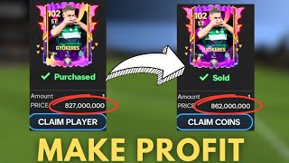 How to snipe players and make millions of profit FC mobile [upl. by Suiddaht]