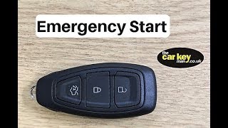 Ford Fiesta Key problem HOW TO start car [upl. by Araminta62]