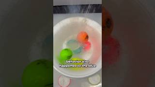 What happens to golf balls in liquid nitrogen ⛳️🧪🥶 [upl. by Seroled210]