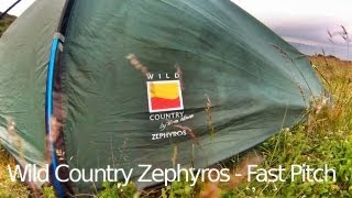 Wild Country  Zephyros 1 Tent  Fast Pitching Video [upl. by Ettedanreb]