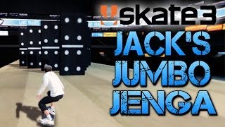 Skate 3  Part 19  JACKS JUMBO JENGA  Skate 3 Funny Moments [upl. by Eiaj671]