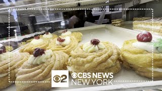 NYC bakeries celebrate St Josephs Day with special treats [upl. by Isadore853]