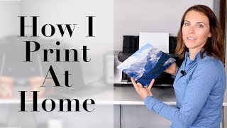 How I Print Photos At Home [upl. by Riek470]