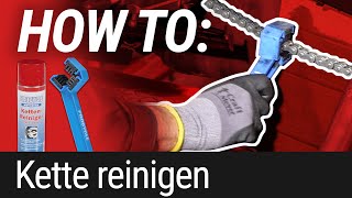 HOW TO Motorradkette reinigen [upl. by Harwin]