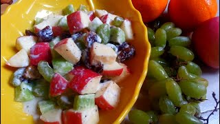 Yummy Fruit Salad Recipe [upl. by Ninehc]