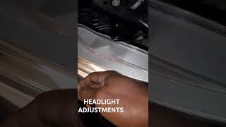 2020 Nissan Altima Headlight Height Aim Adjustment shortsvideo [upl. by Ekeiram155]