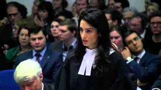 Amal Clooney’s speech in ECHR hearing of Perinçek v Switzerland case [upl. by Simons962]