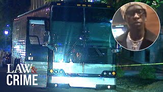 Video Shows Young Thug in Louisiana the Night of Lil Wayne Tour Bus Shooting [upl. by Anuait]