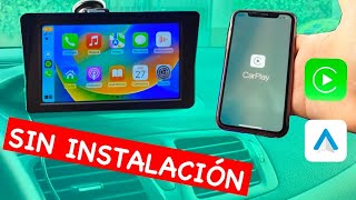 Pantalla CARPLAY ✅ ANDROID AUTO 🔼 INALAMBRICOS  ¡Sin instalación [upl. by Eittod]