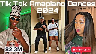 Best of amapiano dance challenges  2024 🥵🔥😱 tiktokamapianodances tiktokviral amapiano trending [upl. by Rothenberg]