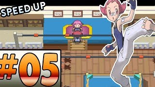 Pokemon Platinum Walkthrough Part 5  Veilstone City amp Gym Leader Maylene SPEED UP [upl. by Ibor]