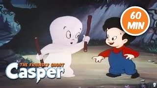 1 Hour Compilation  Casper The Friendly Ghost  Full Episode Collection  Cartoons For Kids [upl. by Sandler706]