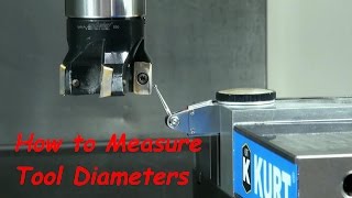 How to Measure Tool Diameters on a CNC Mill [upl. by Lacee]