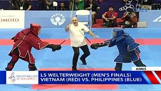 SEA Games 2019 PHL VS VIE on LS Welterweight Men’s Division FINALS  Arnis [upl. by Greysun642]