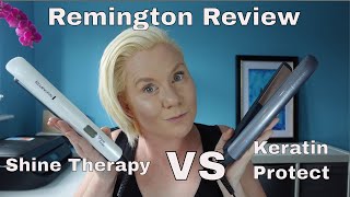 Remington Keratin Protect unboxing vs Remington Shine Therapy [upl. by Jone292]