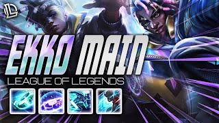 EKKO MONTAGE  EKKO MAIN  Ez LoL Plays 1025 [upl. by Elocan529]