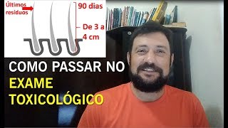 Dicas de como passar no EXAME TOXICOLÓGICO [upl. by Gonzalez]