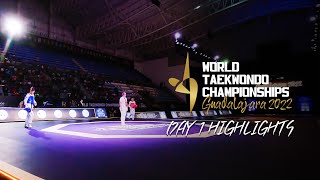 Day 1 Highlights l Guadalajara 2022 World Taekwondo Championships [upl. by Kyte]