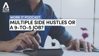 Multiple side hustles or a 9to5  Work It podcast [upl. by Riker920]