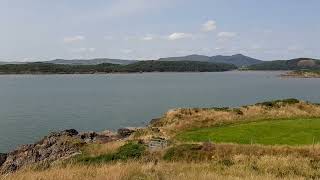 Beautiful view from the coastal path Rockcliffe Scotland [upl. by Ettenej]