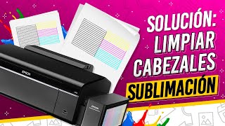 ✅ SOLUCIÓN Cabezales Tapados 🖨 Como DESTAPAR CABEZALES Impresora Epson [upl. by Ibbie]