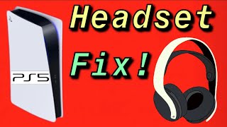 PS5 Wireless Bluetooth Headset NOT Working HOW TO FIX [upl. by Iphagenia968]