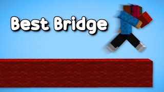 Want To MASTER Bridging on Minecraft Bedrock HERES HOW [upl. by Hedvige]