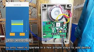 Smart Gate Controller And Swing Wifi Gate Opener JJPKMC01L [upl. by Teplica]