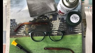 HOW TO CUSTOMISE A PAIR OF GLASSES [upl. by Lesde]