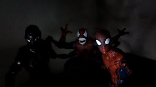 SpiderMen Vs Doppelgänger SpiderMan Stop Motion Short Halloween Special [upl. by Clea]