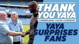 YAYA TOURE SURPRISES FANS  Yayas Best City Moments [upl. by Nyvar950]