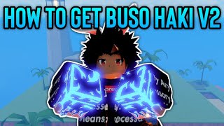 GPO How To Get Buso Haki V2 [upl. by Naillil]