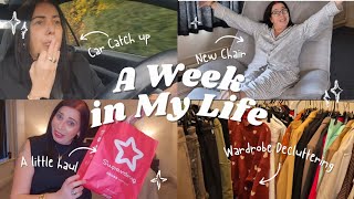 ❤️A WEEK IN MY LIFE VLOG ❤️ A LITTLE HAUL 🛍 A CATCHUP ❤️WARDROBE DECLUTTER 👗 amp A NEW CHAIR 💺 [upl. by Assirok]