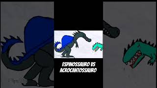 Acrocantossauro vs espinossauro [upl. by Eckel]