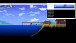 Terraria 14 Fishing Bot  automatic fishing [upl. by Lleunamme]