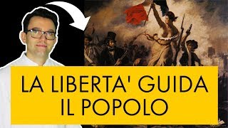 Eugene Delacroix  La libertà guida il popolo [upl. by Sapphera]