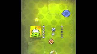 Cut the Rope 222 Walkthrough Fabric Box [upl. by Merete]