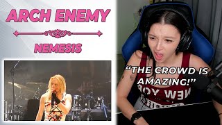 ARCH ENEMY  NEMESIS LIVE IN TOKYO  First time Reaction [upl. by Westley797]